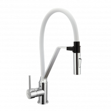 Смеситель для кухонной мойки mixer Invena белый