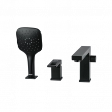 Смеситель для ванны G1117-6 черный