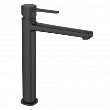 Смеситель для раковины Glamur Black BU-02-W04