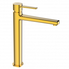 Смеситель для раковины Glamur Gold BU-02-W09