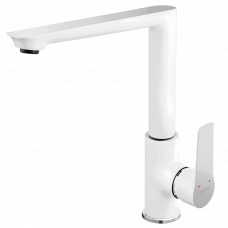 Смеситель для кухонной мойки BDR4 белый/хром Adore