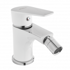 Смеситель для биде Dokos хром/белый