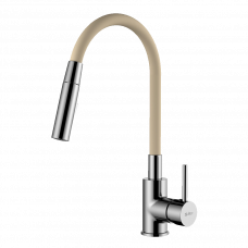 Смеситель для кухонной мойки S-Line бежевый SIKOBSLPRO290BE2F