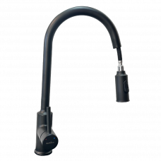 Смеситель для кухонной мойки CAMI черный SanDonna VOR58020