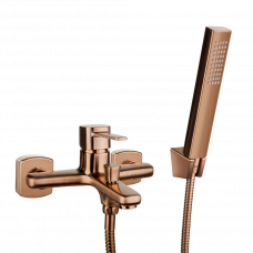 Смеситель для ванны Glamur медь