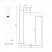 Смеситель для раковины высокий Aurum хром SATBAUR285CR