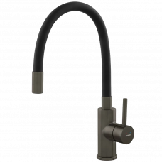 Смеситель для мойки с гибким изливом BFS4BSSGM графит FITNESS