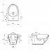 Биде подвесное Mito Moduo