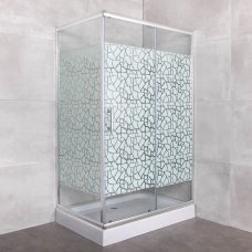 Кабина душевая Nova 120х80х195/13см
