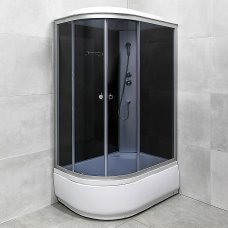 Кабина душевая правосторонняя Delia 120х80х215/40см