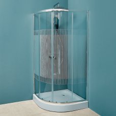 Кабина для душа Malta 90x90x195/13см 4мм хром