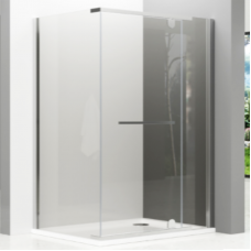 Кабина душевая прямоугольная левосторонняя 1200х900х1900х8мм ДК/C3023 белый