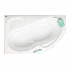 Ванна акриловая Fortuna левосторонняя FO1500LPLUS 150х100см