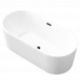 Ванна акриловая 1700x700мм GLAMOUR AN-01-140-KPL + сифон черный