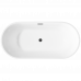 Ванна акриловая 1700x700мм GLAMOUR AN-01-140-KPL + сифон черный