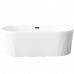 Ванна акриловая 1700x700мм GLAMOUR AN-01-140-KPL + сифон черный