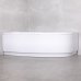 Ванна акриловая угловая левосторонняя 160х105см Bonito Home Blanca+панель+ножки