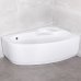 Ванна акриловая угловая правосторонняя 160х105см Bonito Home Blanca+панель+ножки