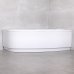Ванна акриловая угловая правосторонняя 160х105см Bonito Home Blanca+панель+ножки