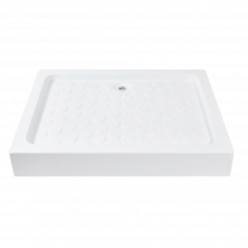 Поддон душевой 120x80x16см с сифоном 