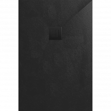 Поддон душевой из литьевого мрамора 120х80х2.6см SATALEK12080 черный