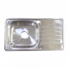 Мойка polish 76x42см левосторонняя  RUBANO