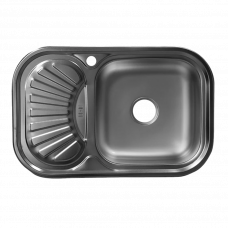 Мойка decor 75x49см правосторонняя RUBANO