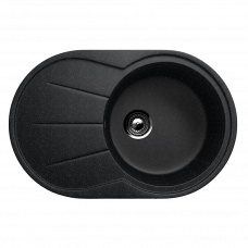 Мойка U-503 308 черный 75x48x20см 