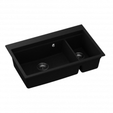 Мойка кварцевая 76х48см Magdalena графит