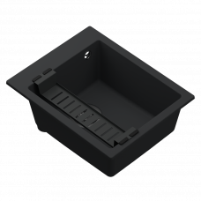 Мойка кварцевая 50х40см Vesta черный