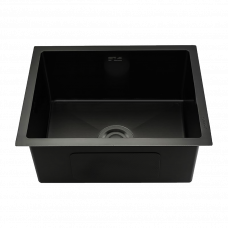 Мойка сатин GS5040-6 черный 50x40см