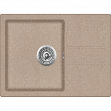 Мойка гранит ECO-3-W песочный 76х44см