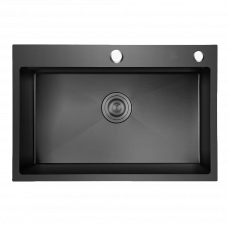 Мойка HS6045 черный 600х450х2.5мм