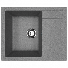 Мойка гранитная U-607 309 серый 61x50см