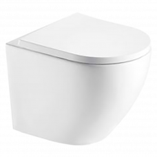 Унитаз подвесной Round с крышкой дюропласт Slim soft close