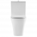 Унитаз-компакт с крышкой дюропласт Nomi Bello Tornado soft close ∢90° белый