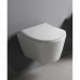 Унитаз подвесной с крышкой дюропласт soft WCAVA GLACERA