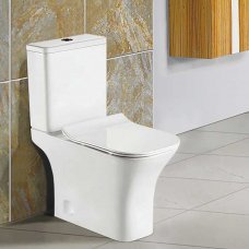 Унитаз-компакт с крышкой дюропласт софт Rims ZOTTO ZT-1215
