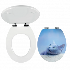 Сиденье для унитаза soft рисунок GRETA