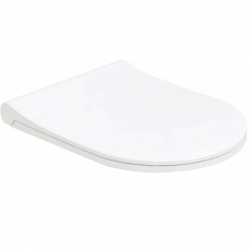 Сиденье для унитаза WC softclose белый Glacera 0411