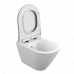 Унитаз подвесной City Oval с крышкой DRP soft rimless