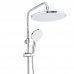 Система душевая с термостатом хром SATSSTKE