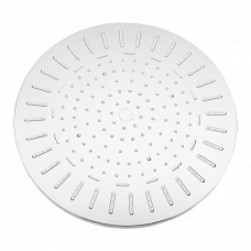 Лейка душевая 25см F008-25 белый/хром