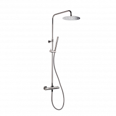 Система душевая с термостатом PVD Gun Metal SATDASSTK