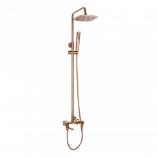 Душевая система Glamour Invena Trend медь
