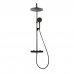 Система душевая с термостатом черный SATSSTKBC