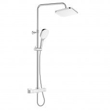 Система душевая с термостатом хром SATSSTZ