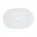 Раковина накладная Knidos 60см белый матовый 8860101