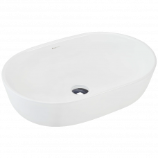 Раковина накладная Knidos 60см белый матовый 8860101