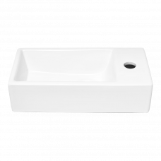 Раковина накладная Brevis 40.5x20.5см правосторонняя SATBRE4020SR